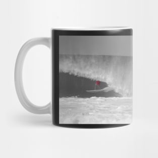 Backdoor Surfer getting Barreled Mug